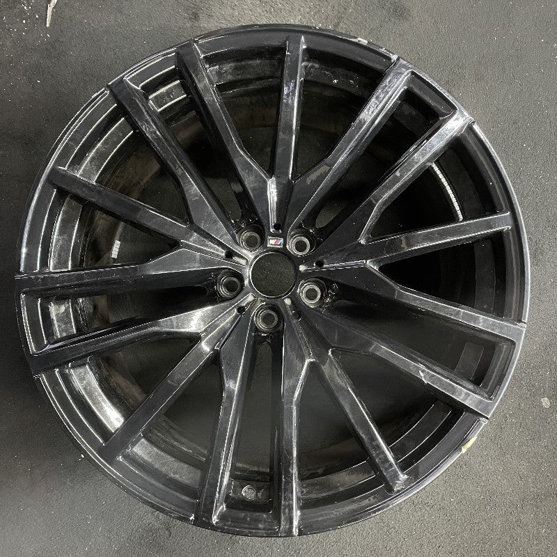 22″ BMW X5 21-24 22×10.5 15 spoke black Original OEM Wheel Rim