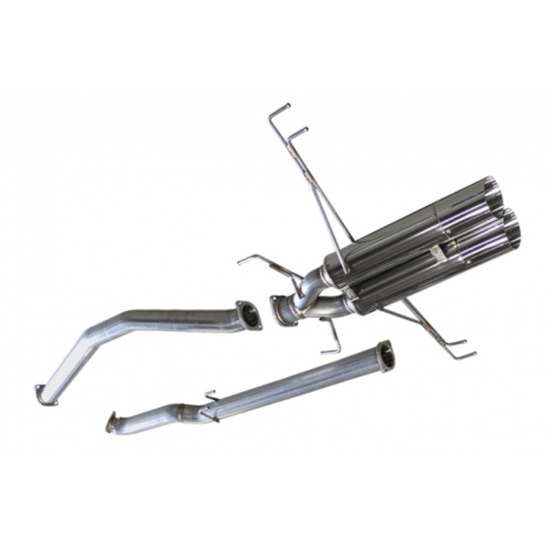 Greddy 2017+ Honda Civic Sport 5DR/Type-R DD-R Non-Resonated Exhaust