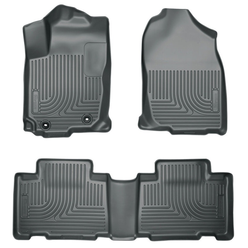 Husky Liners 2013 Honda Accord WeatherBeater Tan Front & 2nd Seat Floor Liners (4-Door Sedan Only)