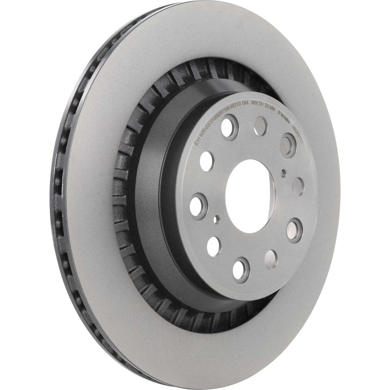 PRIME UV Coated Rear Disc Brake Rotor – 09.D691.11