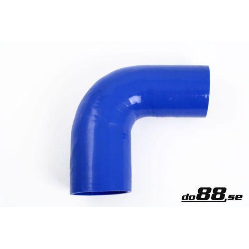 Silicone Hose Blue 90 degree 3 – 3,5” (76 – 89mm)
