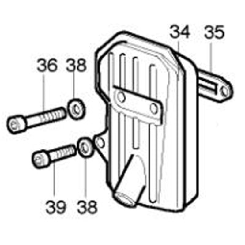 35. (S060-035) K80 Exhaust Gasket