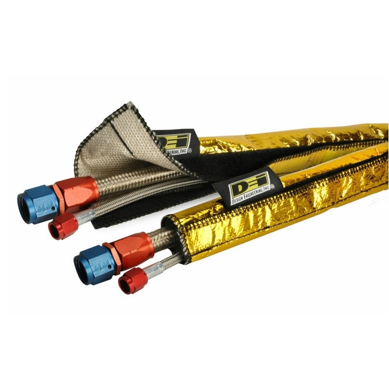 DEI Heat Shroud Gold 2in to 2.5in x 36in