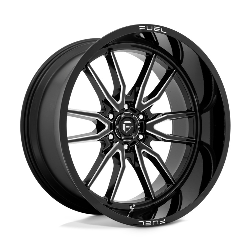 Fuel Wheels D761 Clash 24″ 6×135 Gloss Black Milled