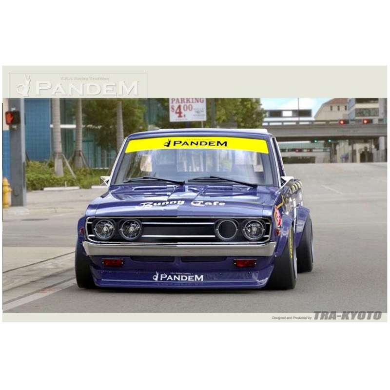 Pandem Front Lip & Over Fender Aero Kit 1972-1979 Datsun 620 Pickup