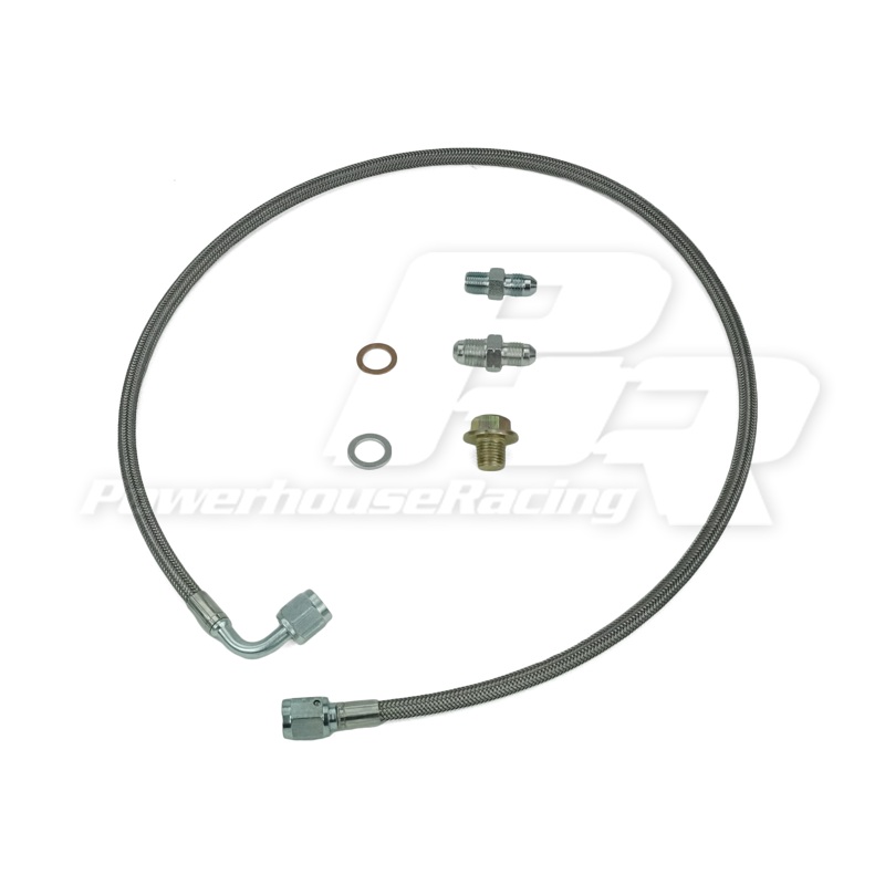 PHR Turbo Oil Feed Kit for 2jzgte for Cast Style (Street Torque) Manifold – 1/8″ NPT