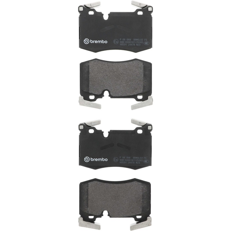 PRIME Low-Met Front Disc Brake Pad Set – P06068