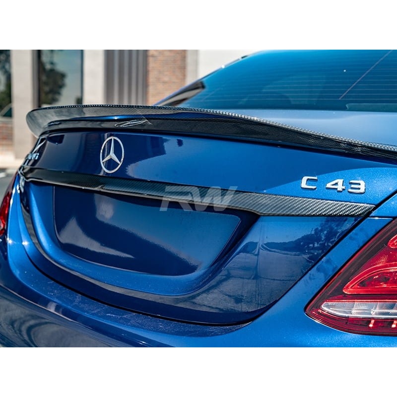 RW Carbon Carbon Fiber Trunk Trim – Mercedes / W205 / Sedan