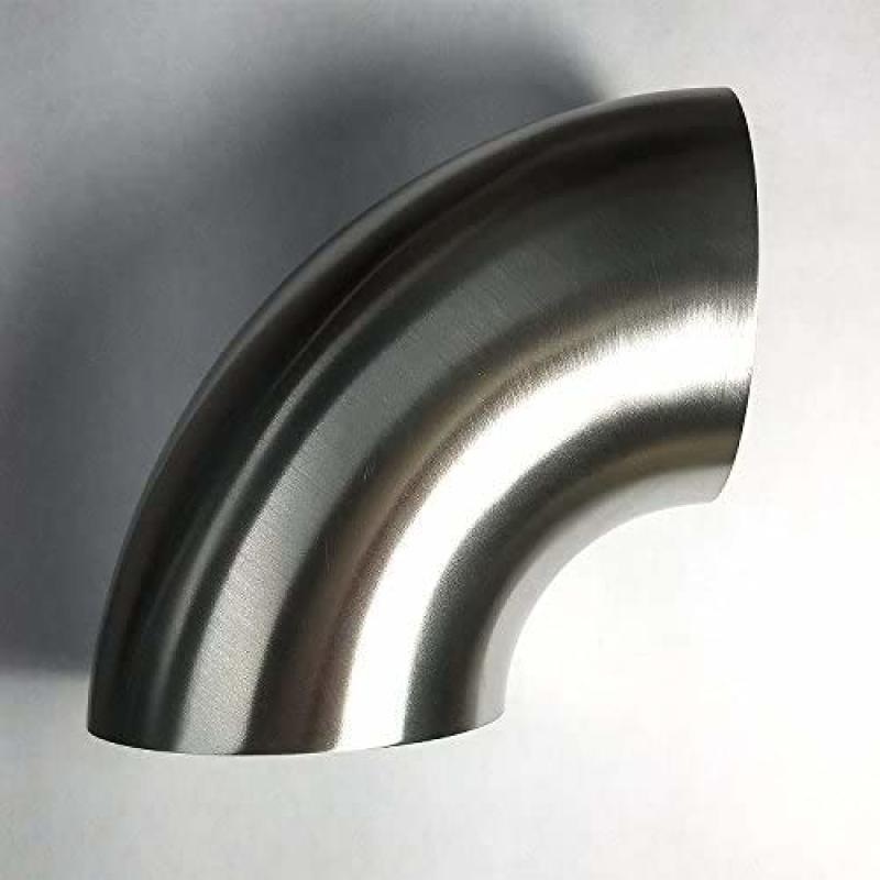 Stainless Bros 4in SS304 90 Deg Elbow -1D Radius – 4in CLR – 16GA/ .065in Wall – No Leg