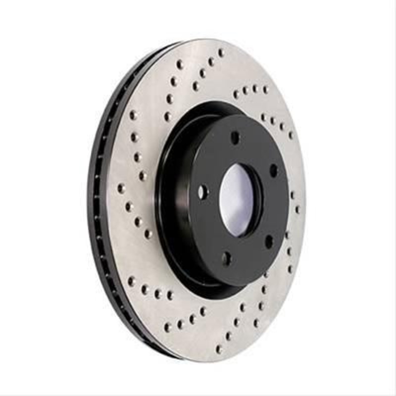 Stoptech Cross Drilled Rotor | 2005-2009 Subaru Legacy GT (128.47024R)