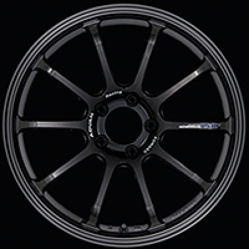 Advan RS-DF Progressive 18×9.5 +22 5-120 Racing Titanium Black Wheel