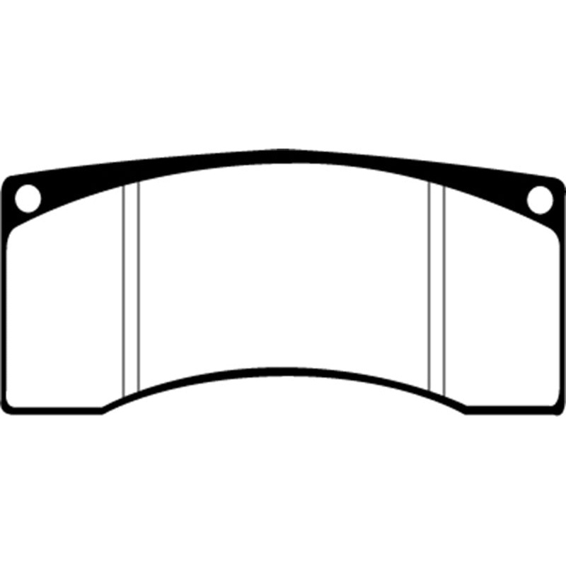 EBC Ford Saleen Mustang Alcon front calipers Yellowstuff Front Brake Pads