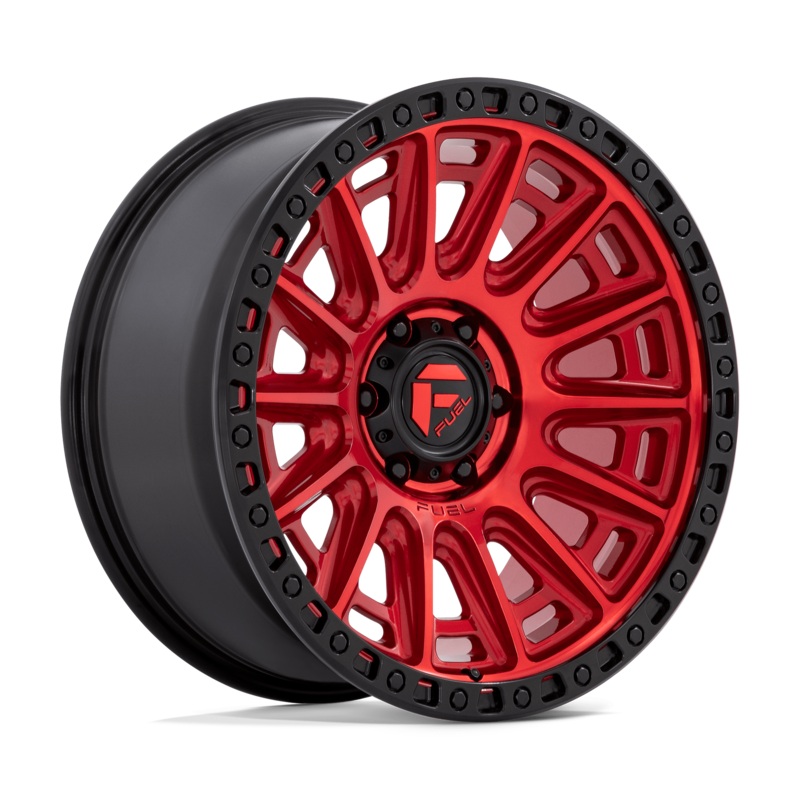 Fuel Wheels D834 Cycle 20″ 6×135 Candy Red With Black Ring