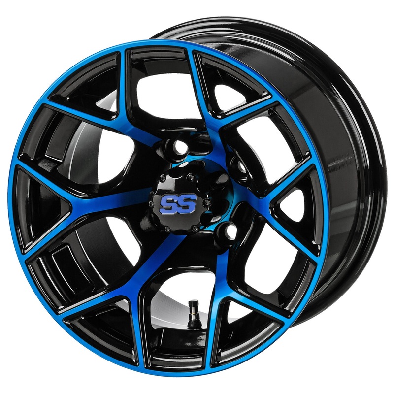 LSI 12″ Ninja Black & Blue Wheel