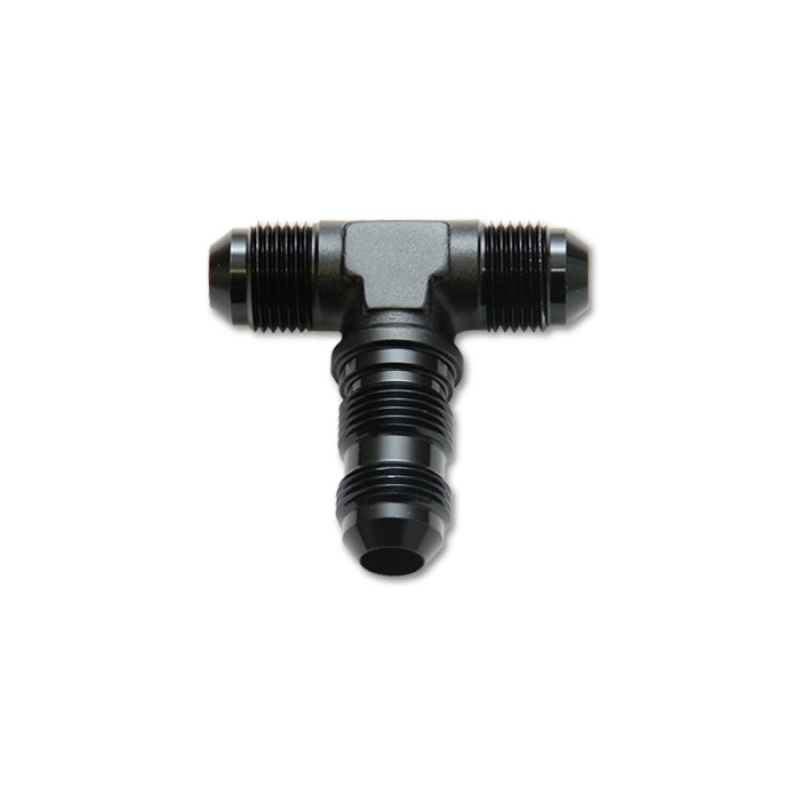 Vibrant -6AN Bulkhead Adapter Tee Fitting – Anodized Black Only