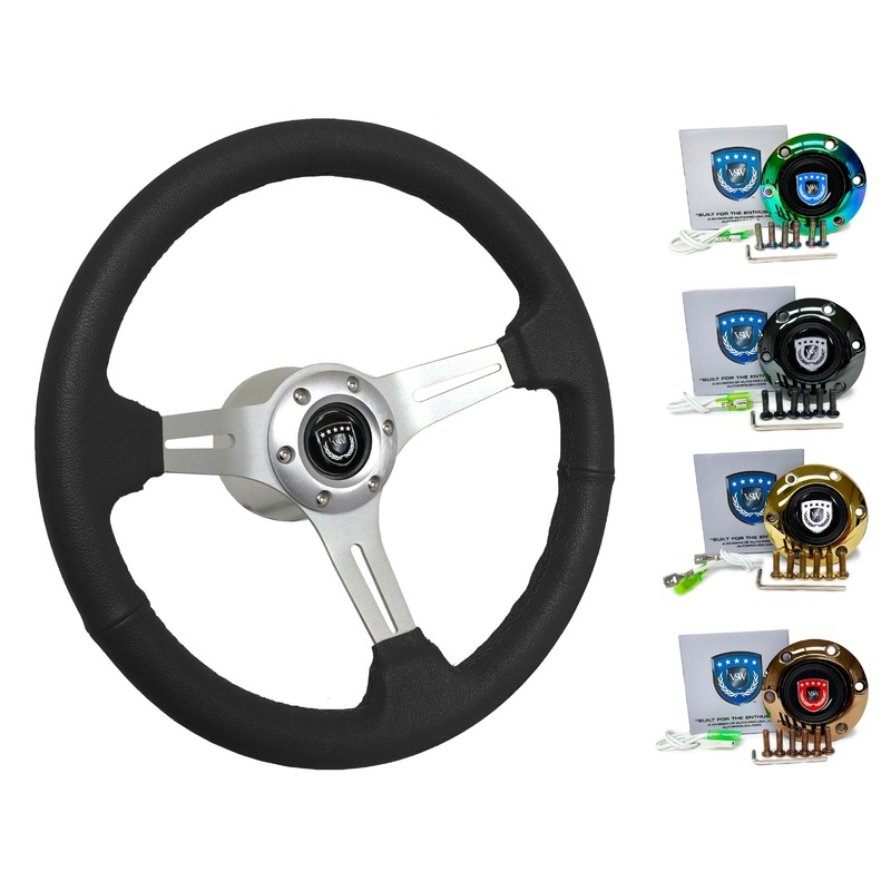 1997-03 Audi A8 Steering Wheel Kit | Black Leather | ST3014BLK