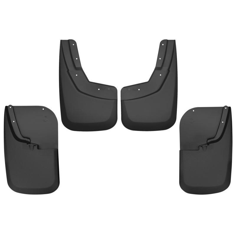 Husky Liners 11-16 Ford F-250 Super Duty/F-350 Super Duty Front and Rear Mud Guards – Black