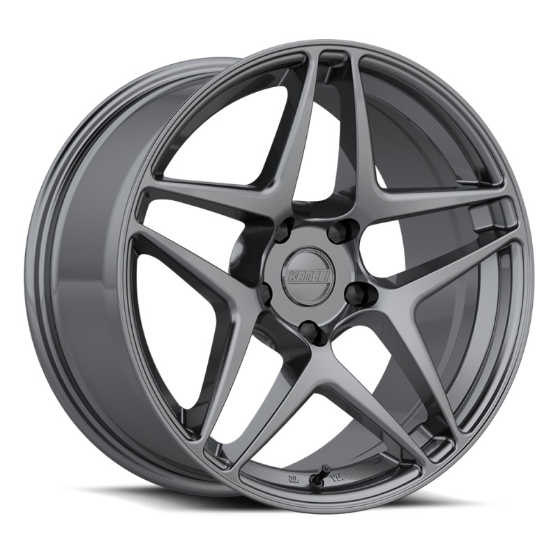 Kansei K15G Astro 18×9.5in / 5×120 BP / 22mm Offset / 72.56mm Bore – Gunmetal Wheel