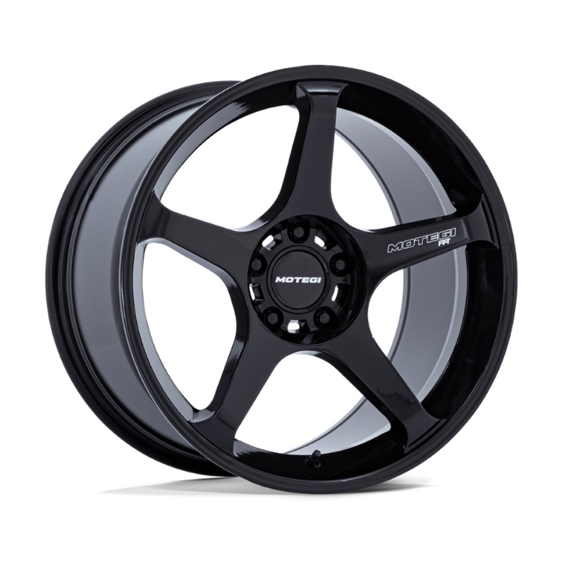 17×9.5 Motegi Battle V MR159 Blackbird Metallic