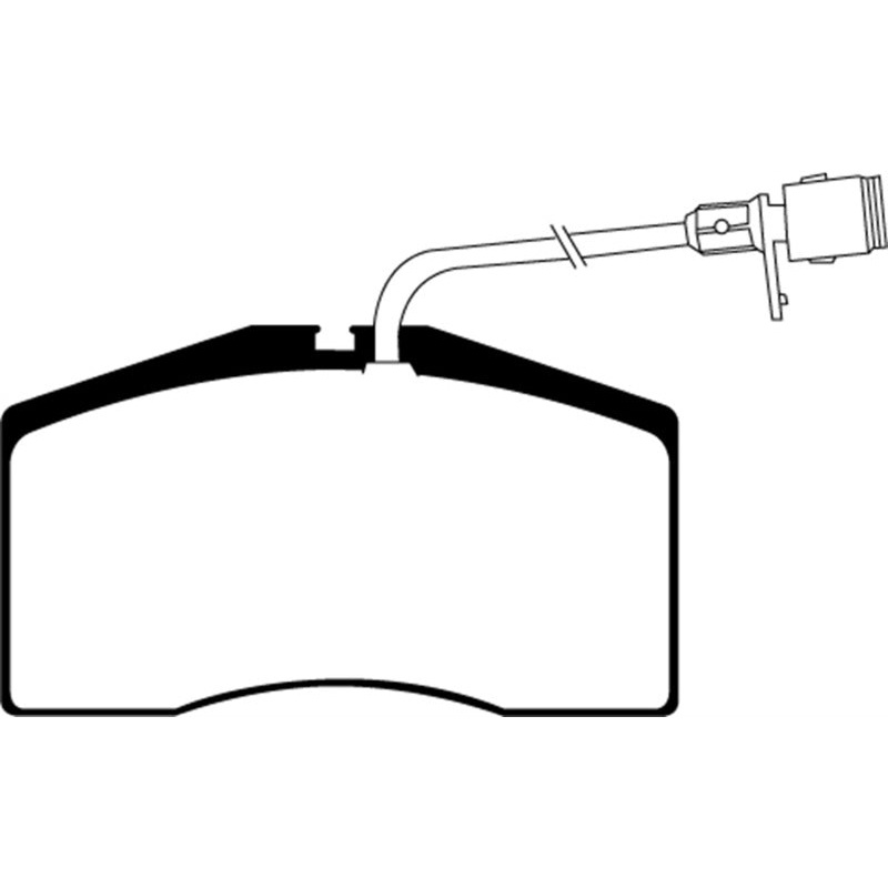 EBC 01-03 Audi S8 4.2 Yellowstuff Front Brake Pads