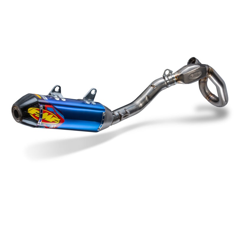 FMF Racing Factory 4.1 RCT Anodized Titanium Full System w/Carbon Cap
