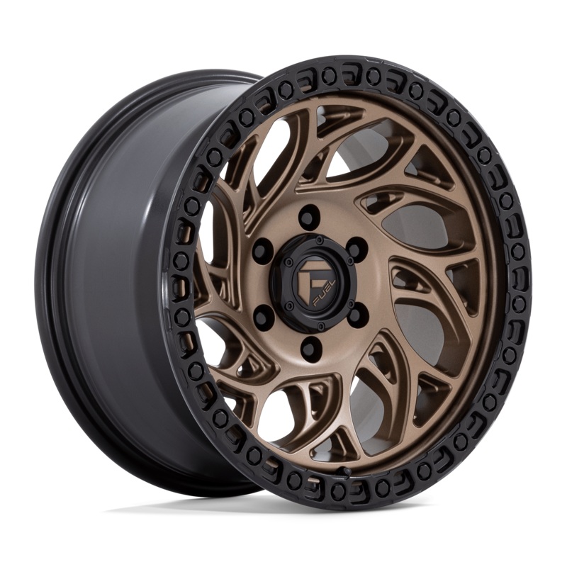 Fuel Wheels D841 Runner OR 20″ 6×114.3 Bronze With Black Ring