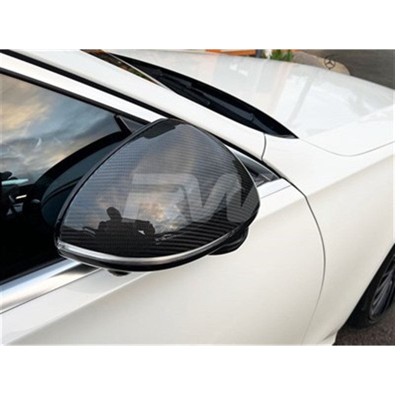 RW Carbon Carbon Fiber Mirror Caps – Mercedes / C236 / CLE