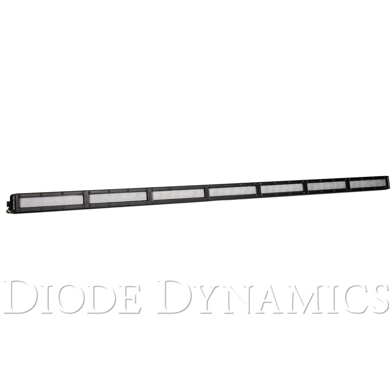 42 Inch LED Light Bar  Single Row Straight Clear Flood Each Stage Series Diode Dynamics