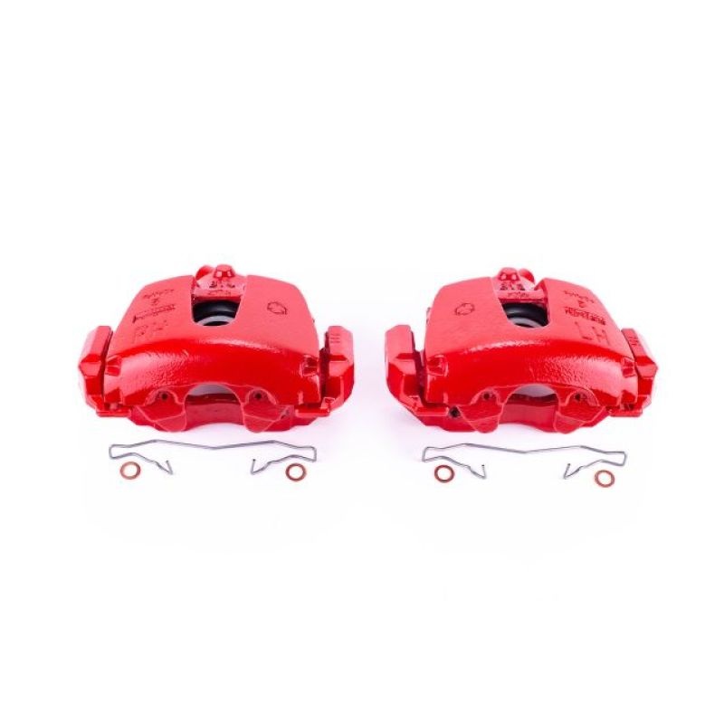 Power Stop 14-17 Ford Escape Front Red Calipers w/Brackets – Pair