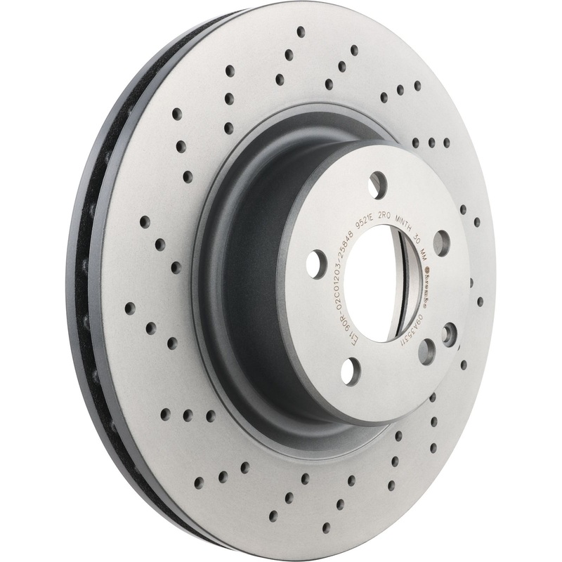 PRIME UV Coated Front Disc Brake Rotor – 09.A353.11