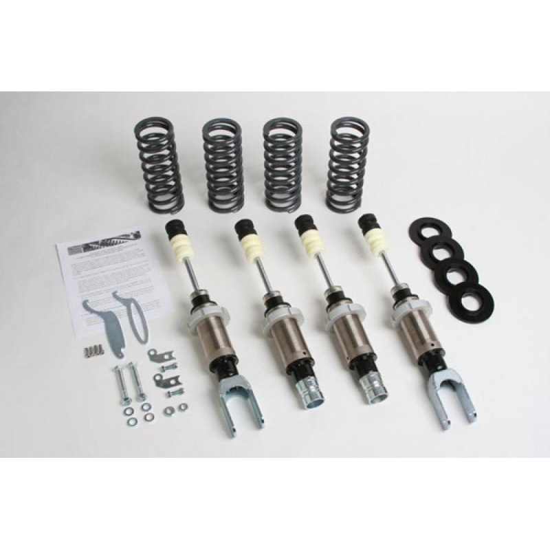 Progress Tech 94-01 Acura Integra/96-00 Civic/Si Coil-Over 2 System (FR 450lb/RR 350lb) Fac. Top Hat