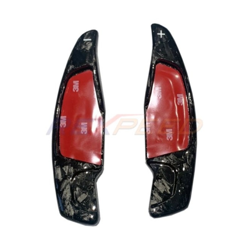 Rexpeed 2020+ Supra GR Forged Carbon Steering Wheels Shift Paddles Extension | TS15FC