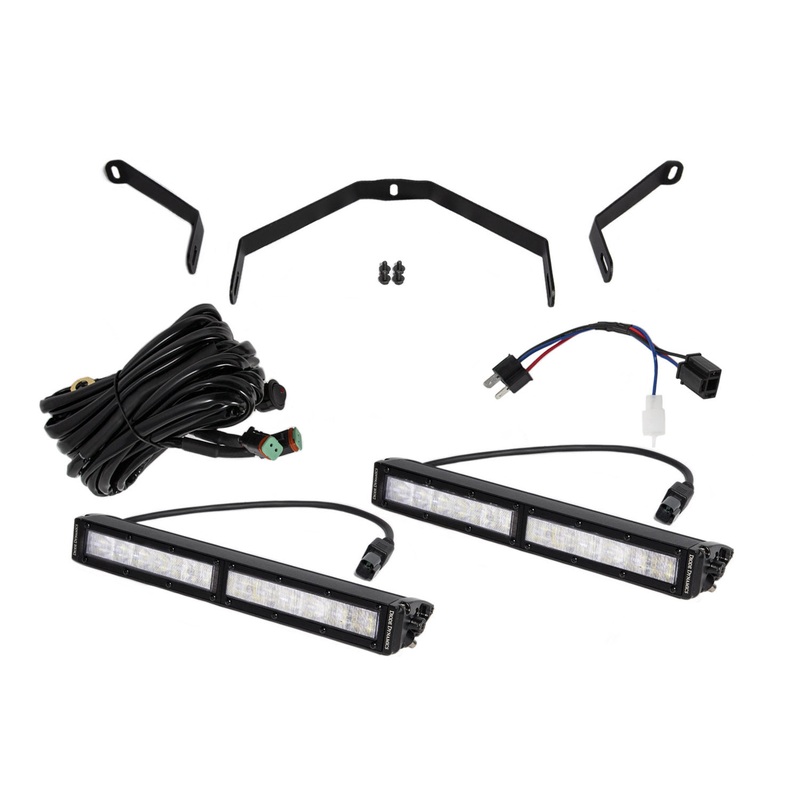 Tundra 12 Inch LED Driving Light Kit White Wide Diode Dynamics