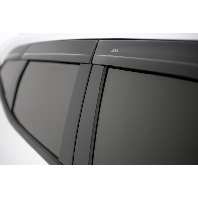 AVS 07-18 Jeep Wrangler (2 Door Only) Ventvisor Low Profile Window Deflectors 2pc – Matte Black