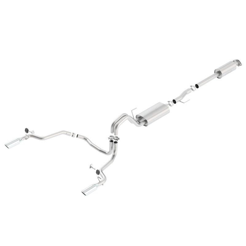 Borla 15-20 Ford F-150 2.7L/3.5L V6 / 5.0L V8 Ext. Cab Std. Bed CB Exh Touring Single Split Rear Ext