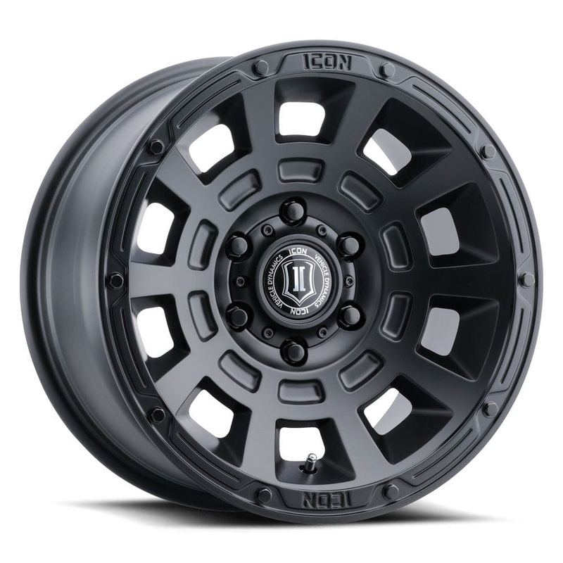 ICON Alloys Thrust 17″ 6×135 Satin Black