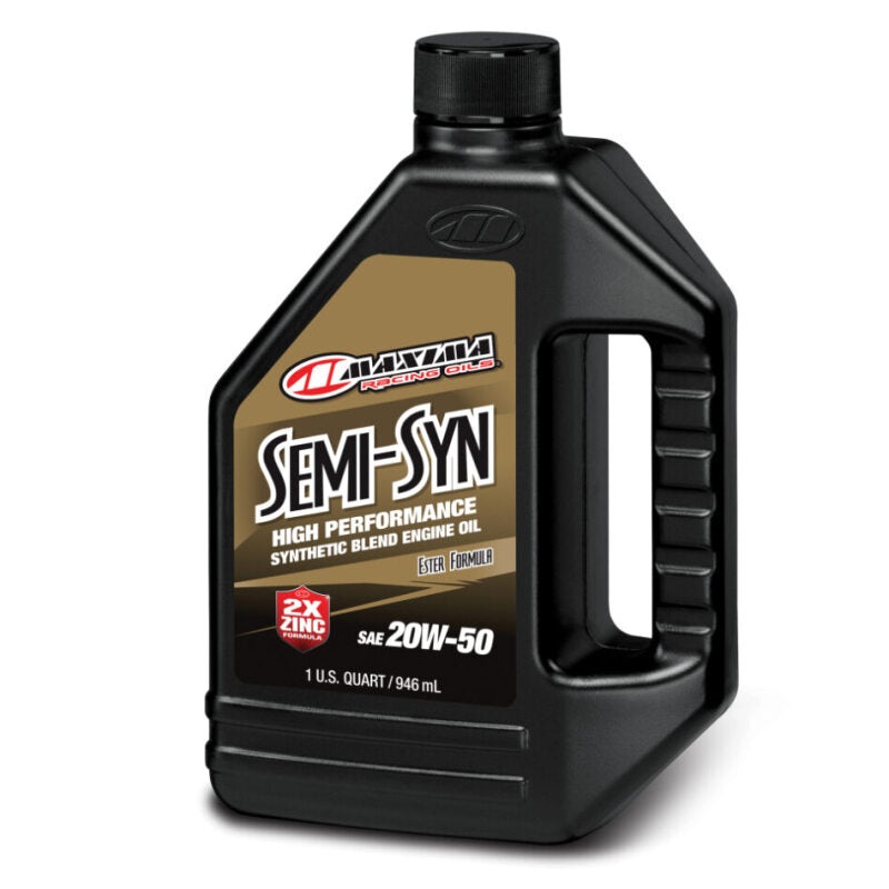 Maxima Performance Auto Semi-Syn Synthetic Blend 20W50 Engine Oil – Quart