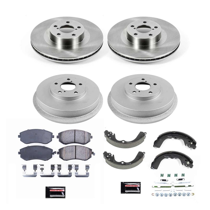 Power Stop Front & Rear Autospecialty Brake Kit | 2004-2008 Subaru Forester (KOE15467DK)
