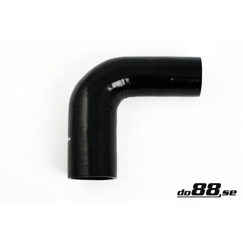 Silicone Hose Black 90 degree 2,25 – 2,5” (57 – 63mm)