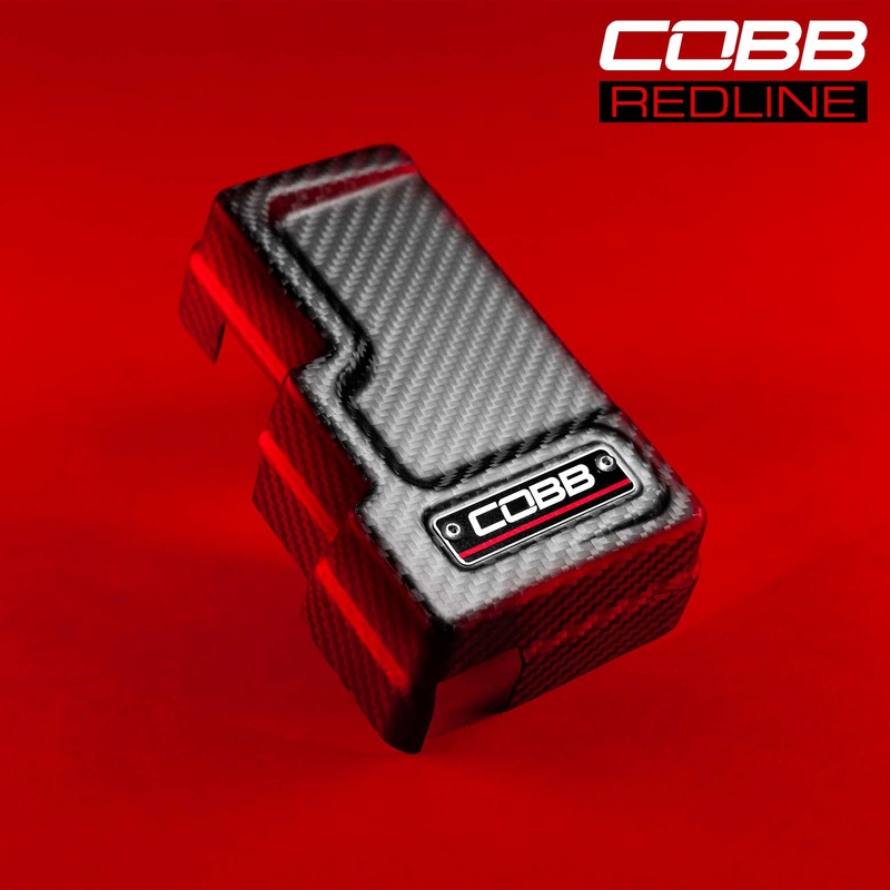 COBB [22-25 WRX] Redline Matte Carbon Fiber Fuse Cover (Passenger Side) | 846665-PASS-RMC