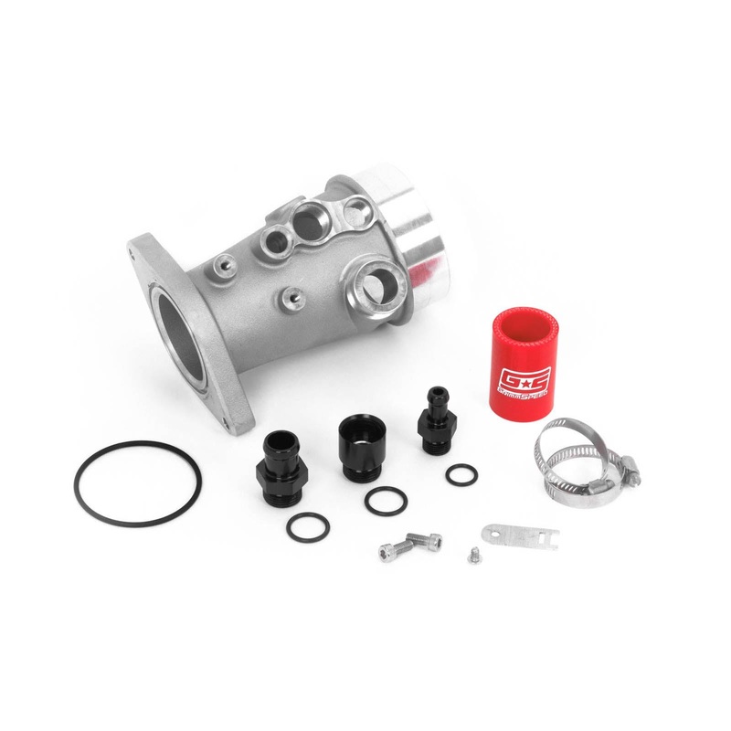 GrimmSpeed V2 Aluminum Turbo Inlet – 2015-2021 WRX | 125034