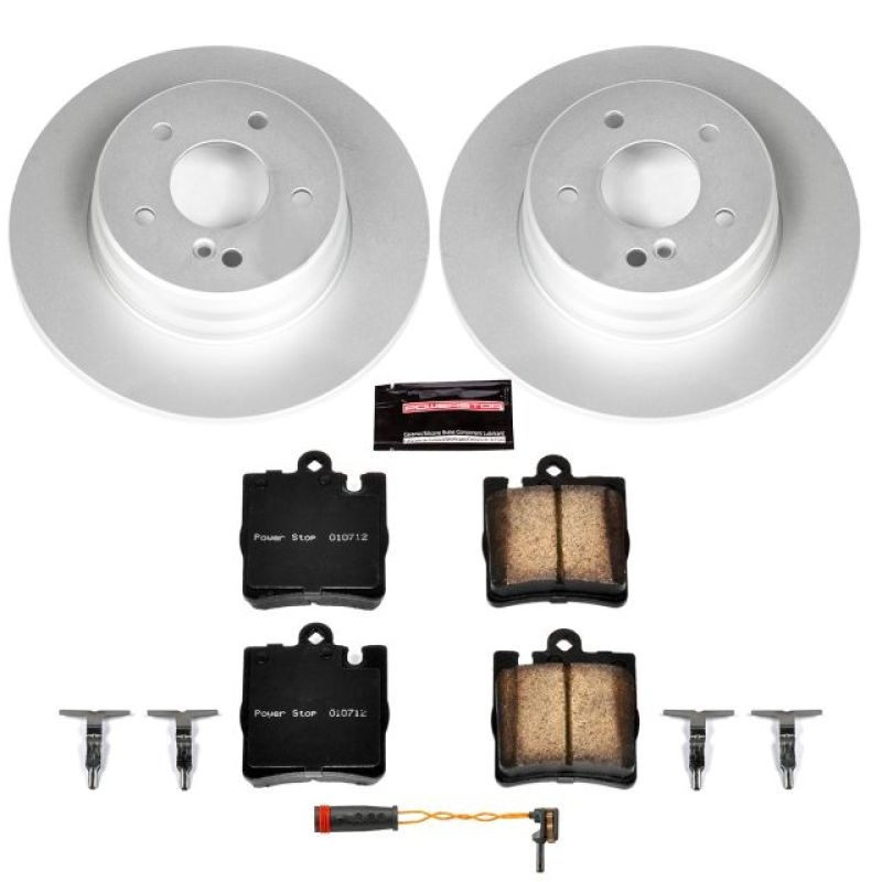 PowerStop Power Stop 03-05 Mercedes-Benz C240 Rear Z23 Evolution Sport Coated Brake Kit