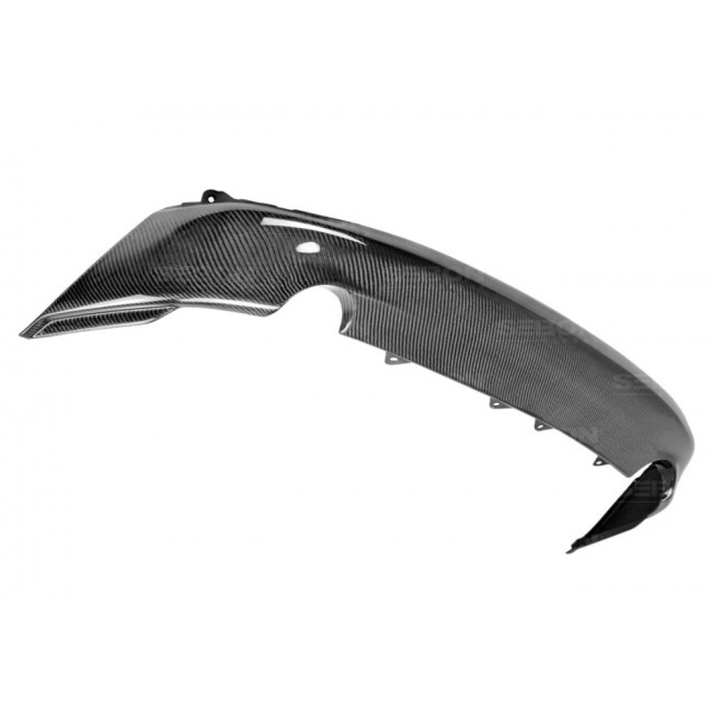 Seibon OEM-Style Carbon Fiber Rear Lip | 2014 Lexus IS350 F Sport (RL14LXIS-OE)