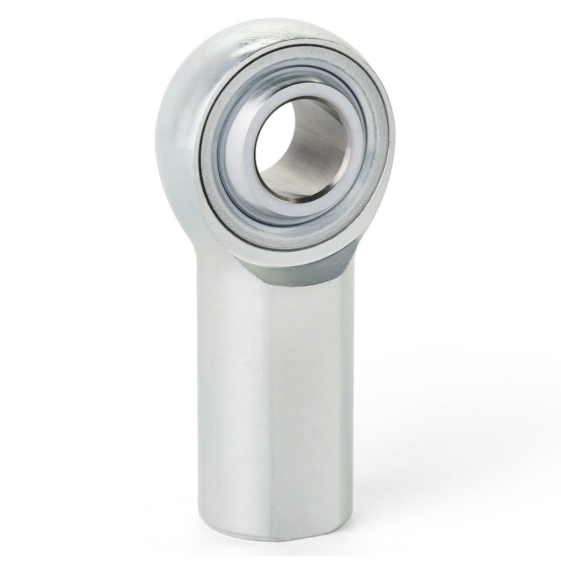 QA1 KFR7 K Series 3 Piece Carbon Rod End 7/16in. Bore 7/16in.-20 RH Female Thread