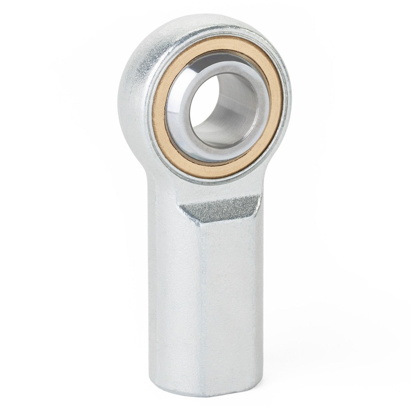 QA1 VFR6 V Series 3 Piece Bronze Race Rod End 3/8in. Bore 3/8in.-24 RH Female Thread