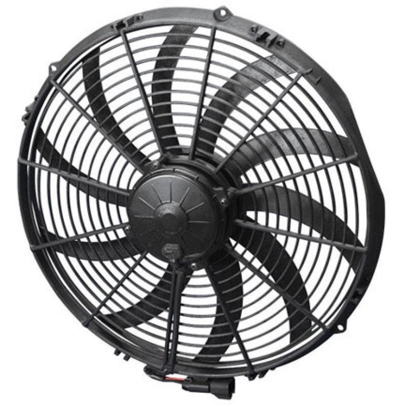 SPAL 2467 CFM 16in High Performance Race Fan – Pull/Curved (VA18-AP70/LLF-59A)