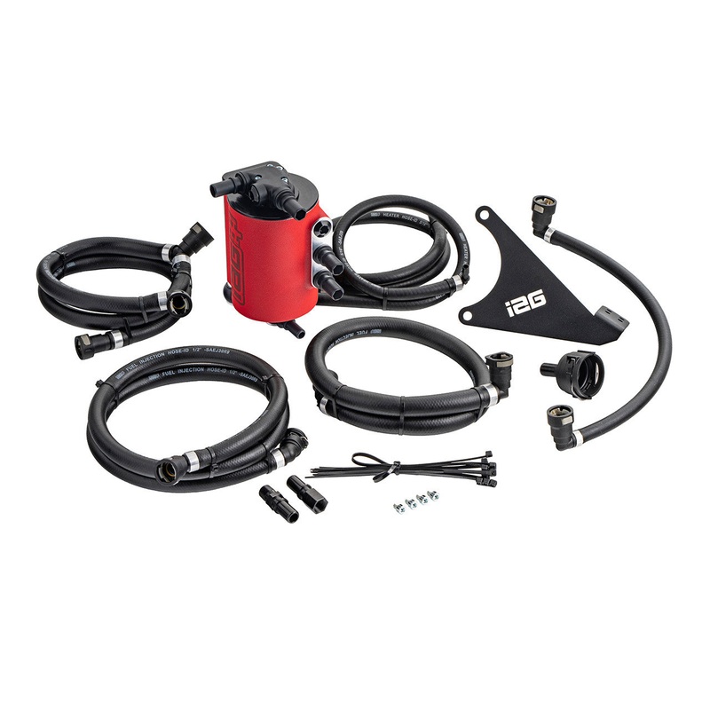 IAG V3 Street Series Air Oil Separator Red – 2022+ WRX | IAG-ENG-7188RD