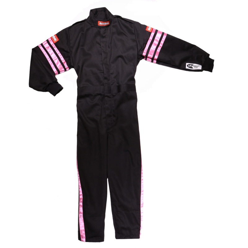 RaceQuip Pink Trim SFI-1 JR. Suit – KLarge