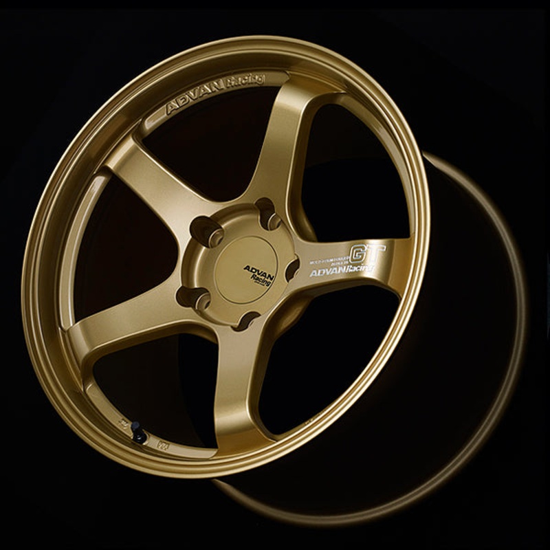 Advan GT Wheel for Porsche – 18×10.0 +40 | 5×130 | Racing Gold Metallic