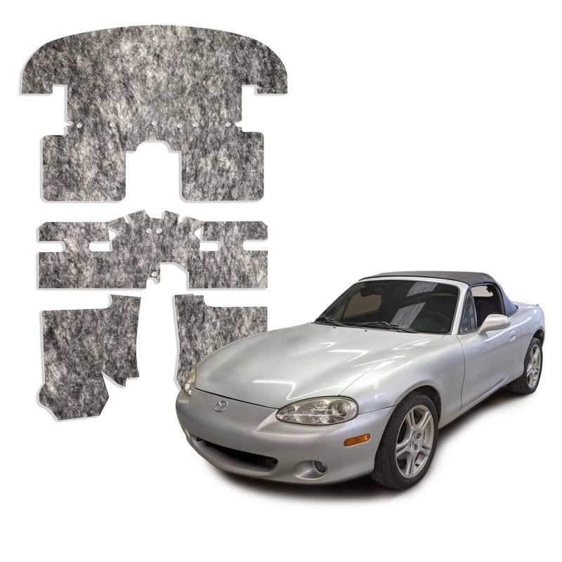 DEI 90-05 Mazda Miata NA & NB Under Carpet Interior Insulation Kit – 1/2in Thick